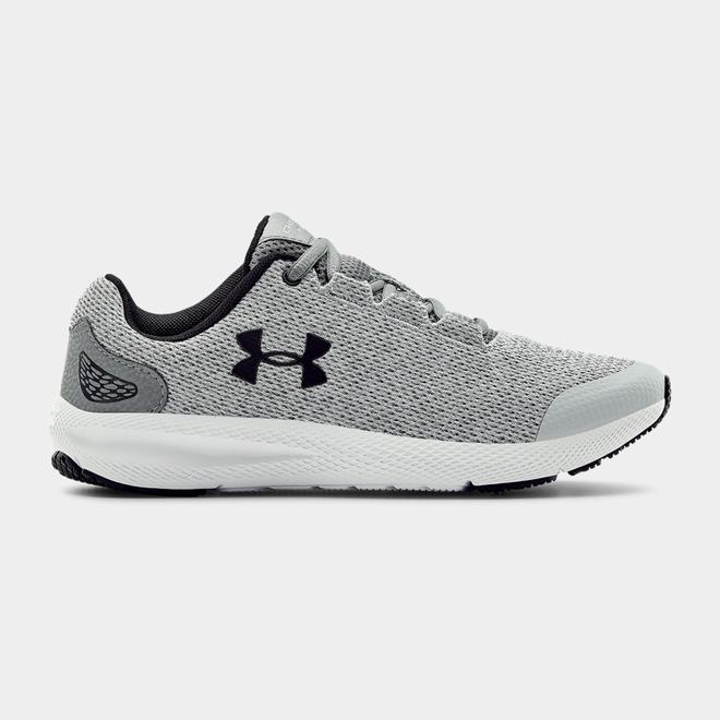 Under Armour Charged Pursuit 2 Twist - Dievcenske Treningove Topanky - Siva/Biele